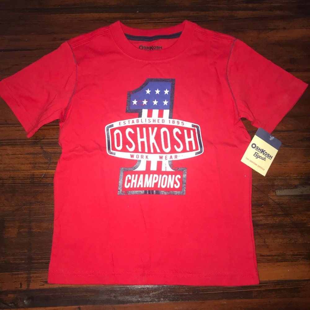 🐠3/$15🐠 NWT OshKosh B’gosh T-shirt Size 4T